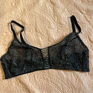 savage x fenty disco glitter bralette size 2x